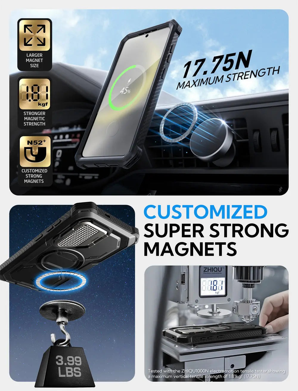 BLASON Armorbox Full Body Protective Case for Samsung Galaxy S25 - Shockproof & Drop Protection - Perfect for Outdoor, Travel & Daily Use