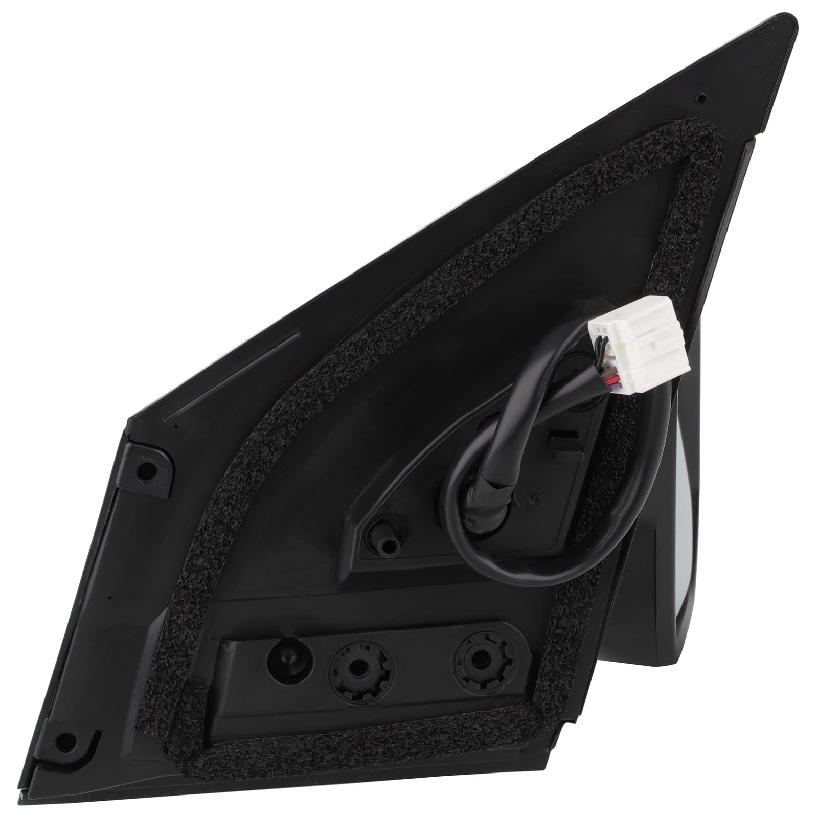 2014 Toyota RAV4 Passenger Side Power Heated Turn Signal Mirror Replacement - Black ABS TO1321310 - Perfect for Parking Safety & Winter Driving