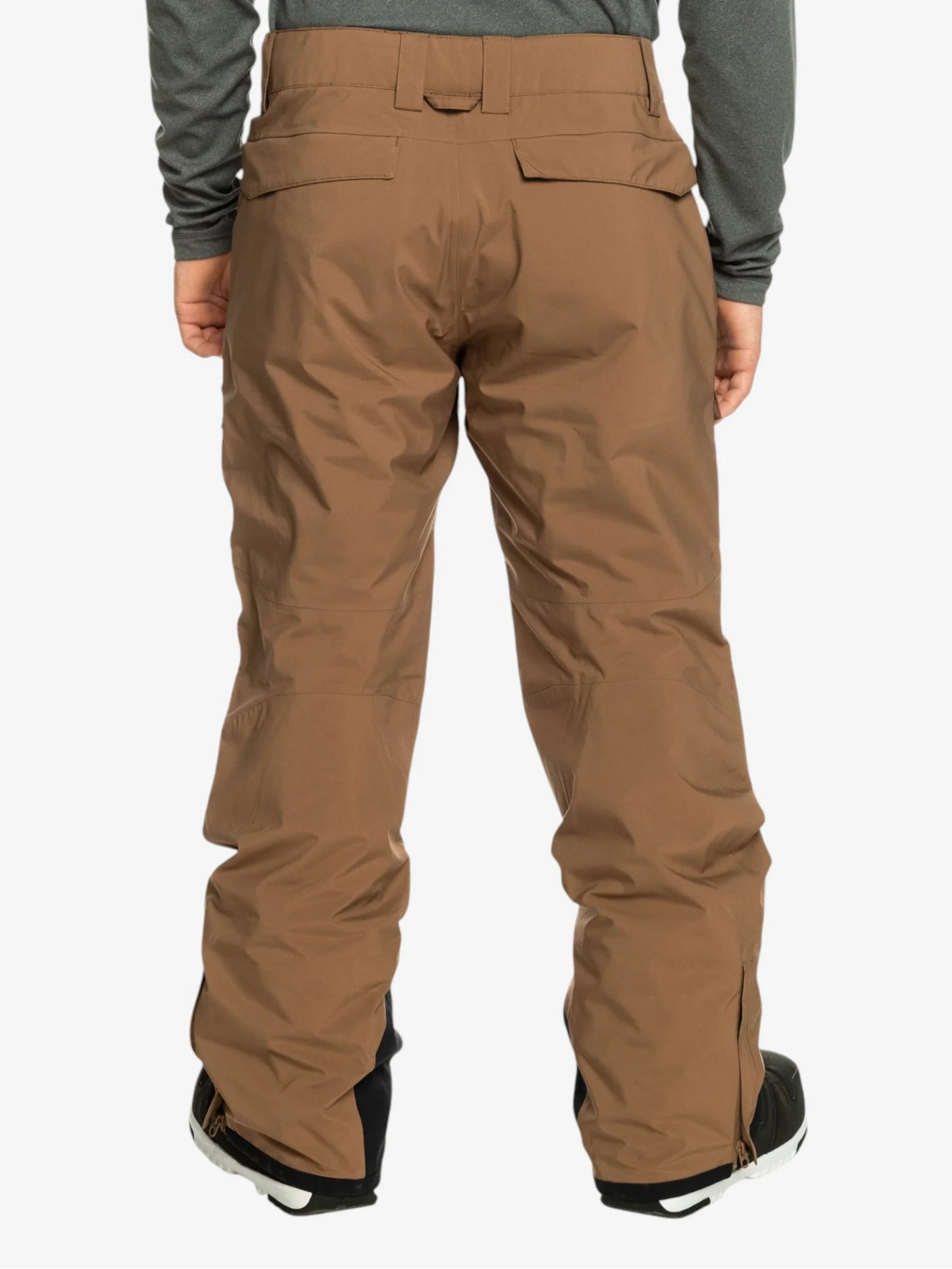 Quiksilver Men's Snow Utility Pants - Brown | Waterproof Snowboard & Ski Pants for Winter Sports & Outdoor Activities