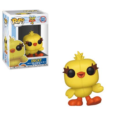 Funko Pop! Disney Toy Story 4 Vinyl Figures Set - Woody, Buzz Lightyear, Jessie, Alien, Forky, Ducky & Bunny (7-Piece Collectible Toy Bundle) | Perfect for Disney Fans, Toy Story Collectors, and Pop Culture Enthusiasts