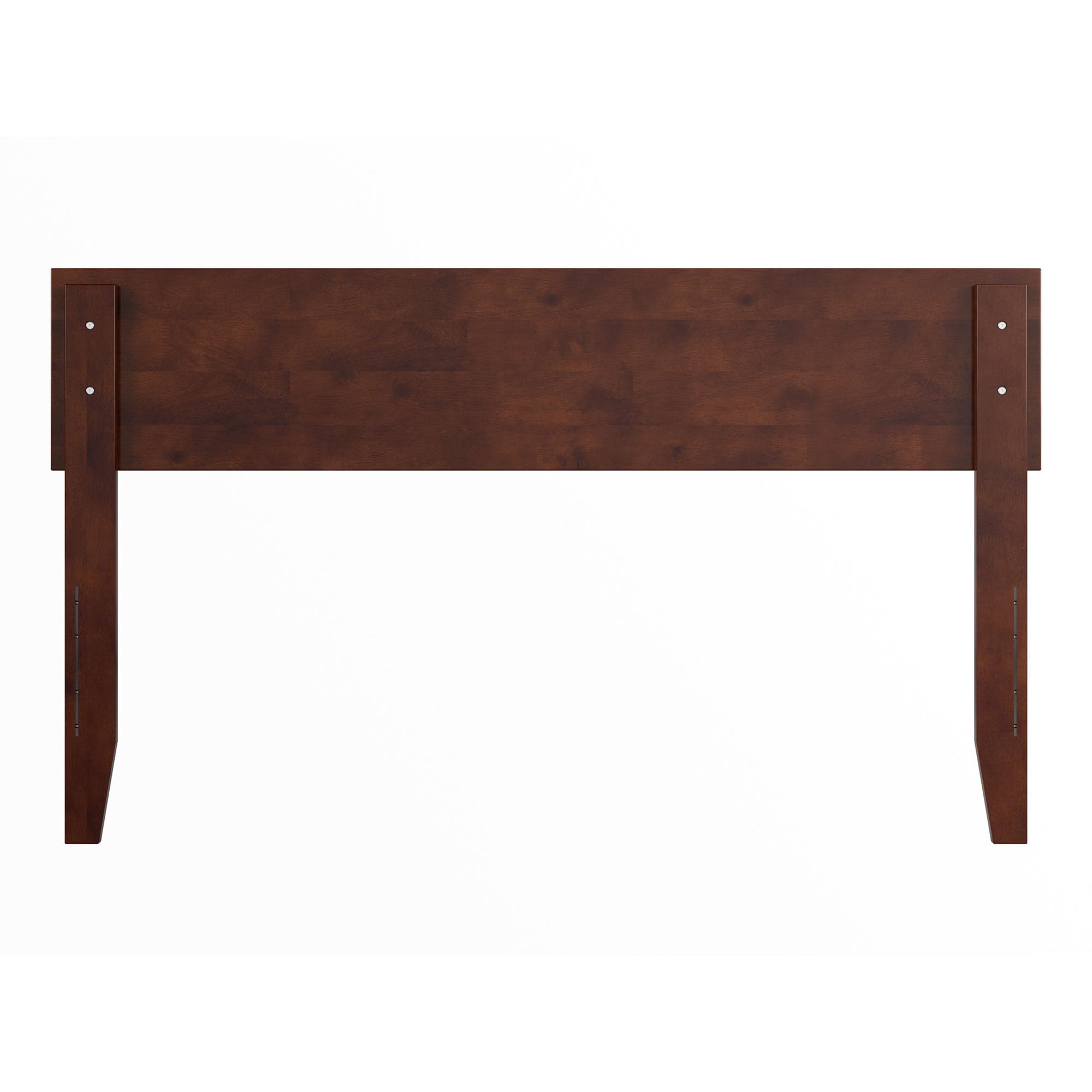 AFI Orlando Full Size Headboard with USB Charging Ports - Walnut Finish - Modern Bed Frame Headboard for Bedroom, Master Suite, Guest Room & Dorm Decor