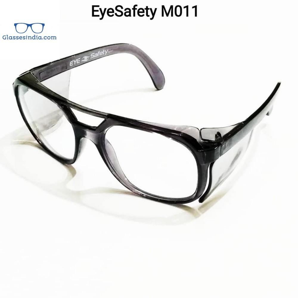 Prescription Safety Glasses M011 - ANSI Z87.1 Certified Protective Eyewear for Work & DIY | Clear Anti-Fog Lenses, Lightweight Frame | Ideal for Construction, Woodworking, Lab Work & Home Projects