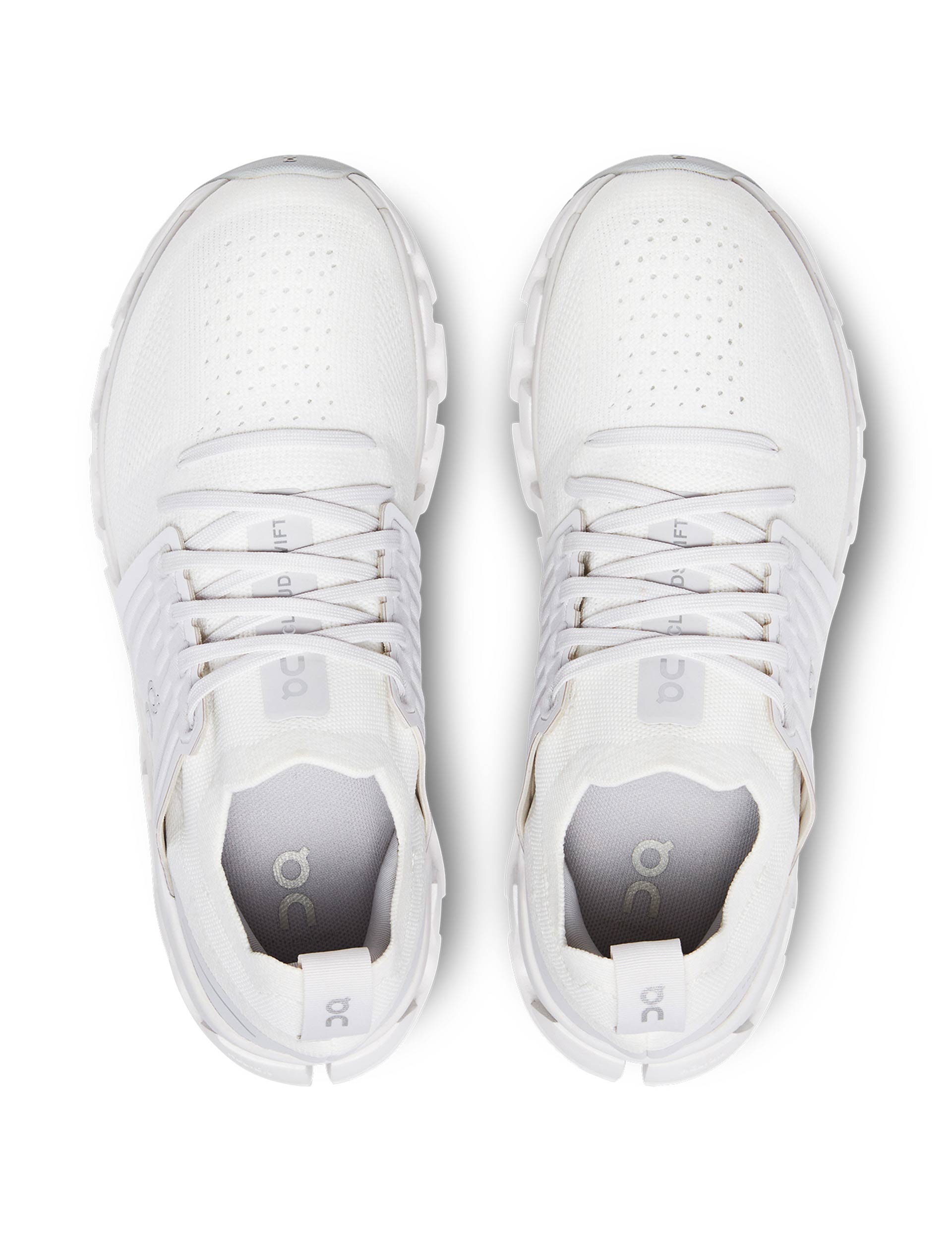 Cloudswift 3 Running Shoes - White/Frost - Lightweight Cushioned Sneakers for Women & Men - Perfect for Jogging, Gym Workouts & Daily Wear