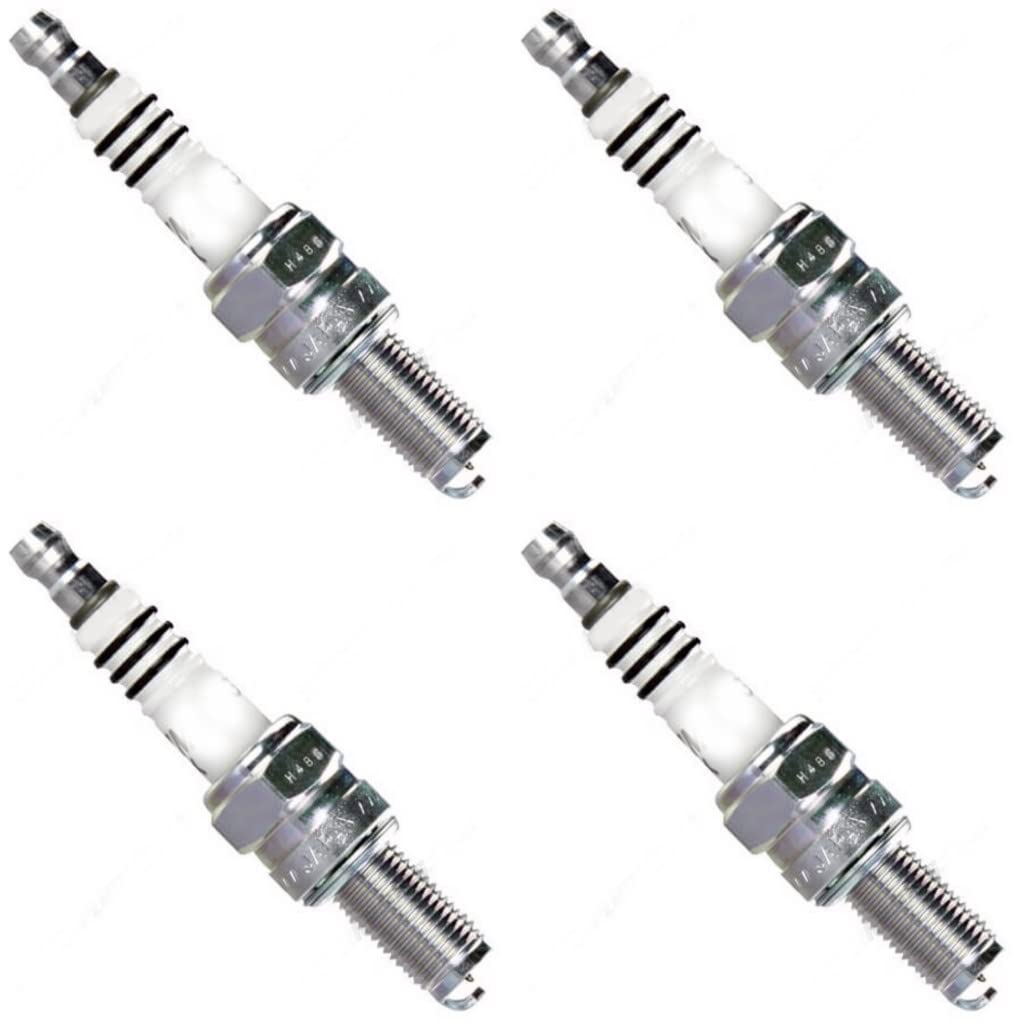 NGK Iridium IX Spark Plug CR8EIX 4218 - Set of 4 for Triumph Tiger 2011-2012 | High Performance Motorcycle Spark Plugs | Perfect for Off-Road Adventures & Long-Distance Touring
