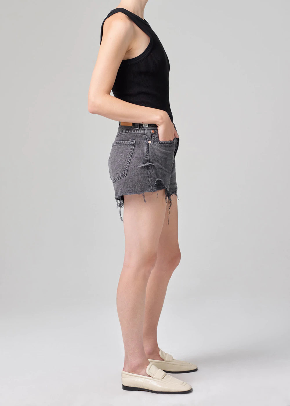 Annabelle Women's High-Waisted Stretchy Shorts - Comfortable Casual Summer Shorts for Yoga, Running, Travel & Lounge Wear