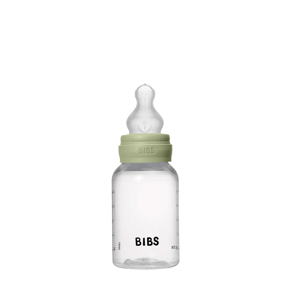 Soft Silicone Baby Bottle Bib Set - 150ml Sage Green | Leak-Proof & Easy to Clean | Perfect for Feeding, Travel & Mess-Free Mealtime