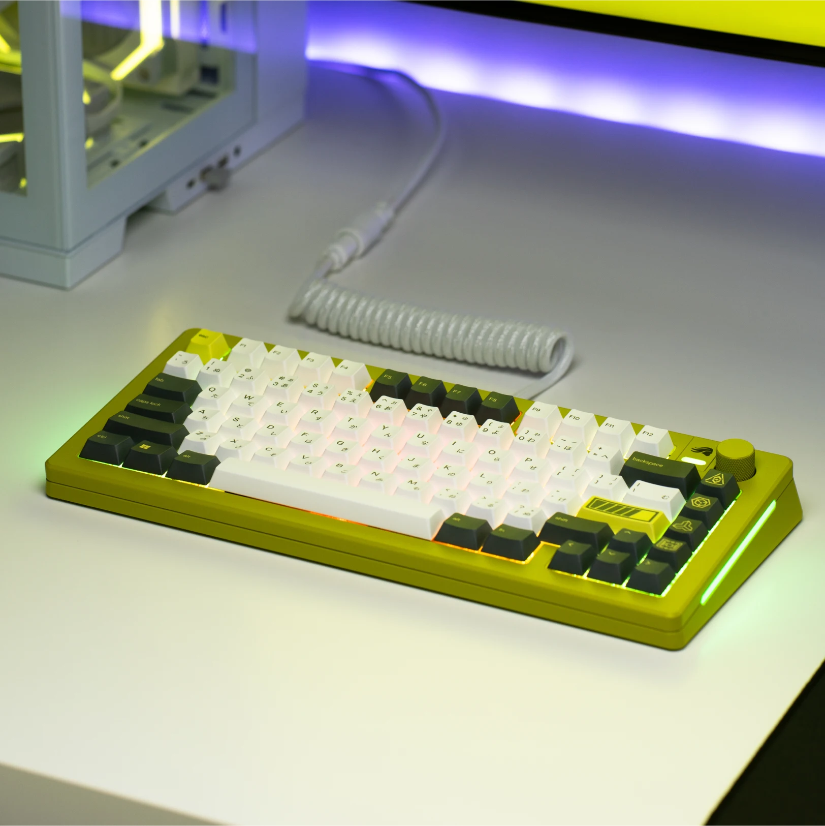 GMMK 3 Limited Edition Mechanical Keyboard Top Case - Premium Aluminum Frame for Custom Gaming & Typing Experience | Perfect for PC Gamers, Programmers & Enthusiasts