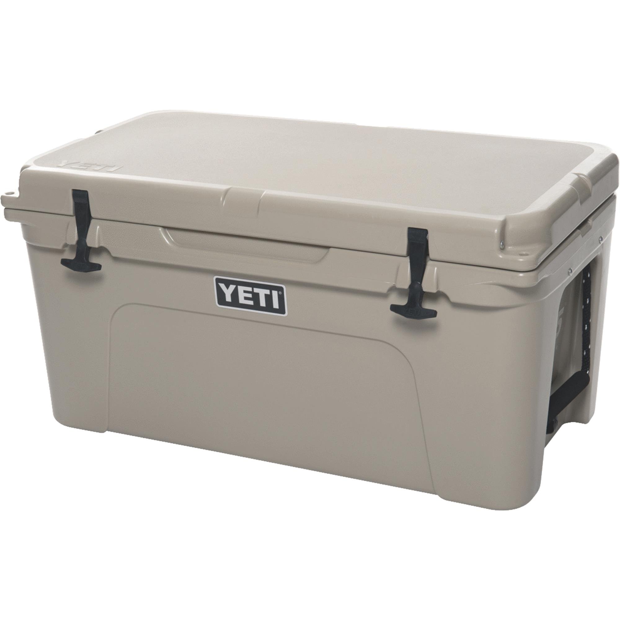 YETI Tundra 65 Quart Cooler - Desert Tan, Heavy-Duty Portable Ice Chest for Camping, Fishing, Tailgating & Outdoor Adventures