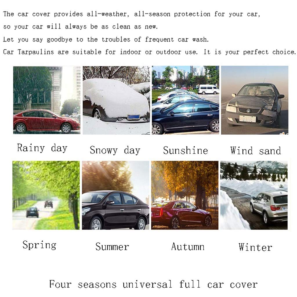 DUWEN Bentley Bentayga Car Cover - Waterproof, UV Protection, All-Weather Outdoor Full Cover for Sun, Rain, Dust & Scratch Protection (Black) - Perfect for Garage, Parking & Long-Term Vehicle Storage