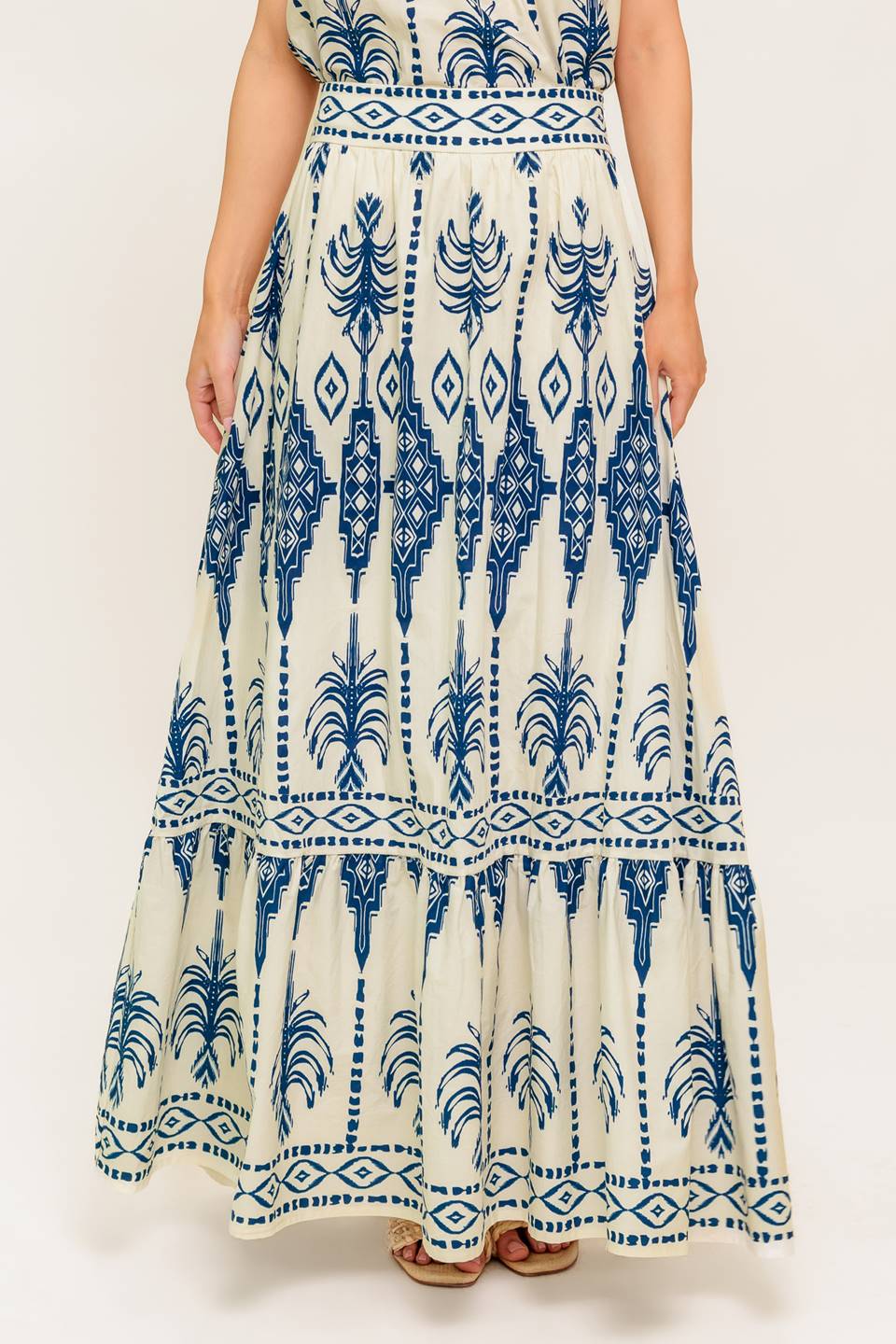 Boho Rhythm Top & Skirt Set in Navy - Stylish Bohemian Outfit for Women | Perfect for Music Festivals, Beach Vacations & Casual Wear