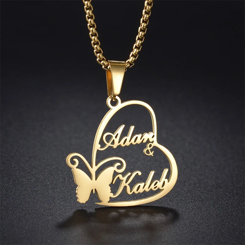 Personalized Crown Pendant Necklace for Women - Custom Name Initial Jewelry Gift for Birthday, Anniversary & Special Occasions | Perfect for Prom, Wedding & Everyday Elegance