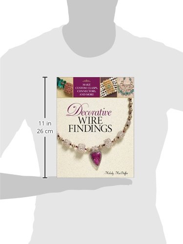 Decorative Wire Findings for Jewelry Making - DIY Custom Clasps, Connectors & Charms - Perfect for Handmade Bracelets, Necklaces & Earrings