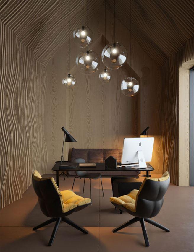 Modern LED Loft Glass Sphere Pendant Light - Elegant Hanging Fixture for Dining Room, Living Room & Bedroom - Perfect for Home, Office & Restaurant Decor