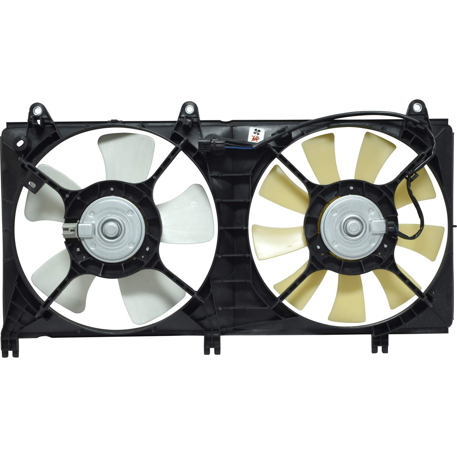 High-Performance HVAC A/C Radiator-Condenser Fan Assembly - Replacement Cooling System Part for Cars & Trucks - Ideal for Summer Driving & Engine Temperature Control