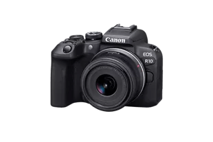 Canon EOS R10 Mirrorless Camera Content Creator Kit with RF-S 18-45mm Lens - Perfect for Vlogging, YouTube Videos & Photography