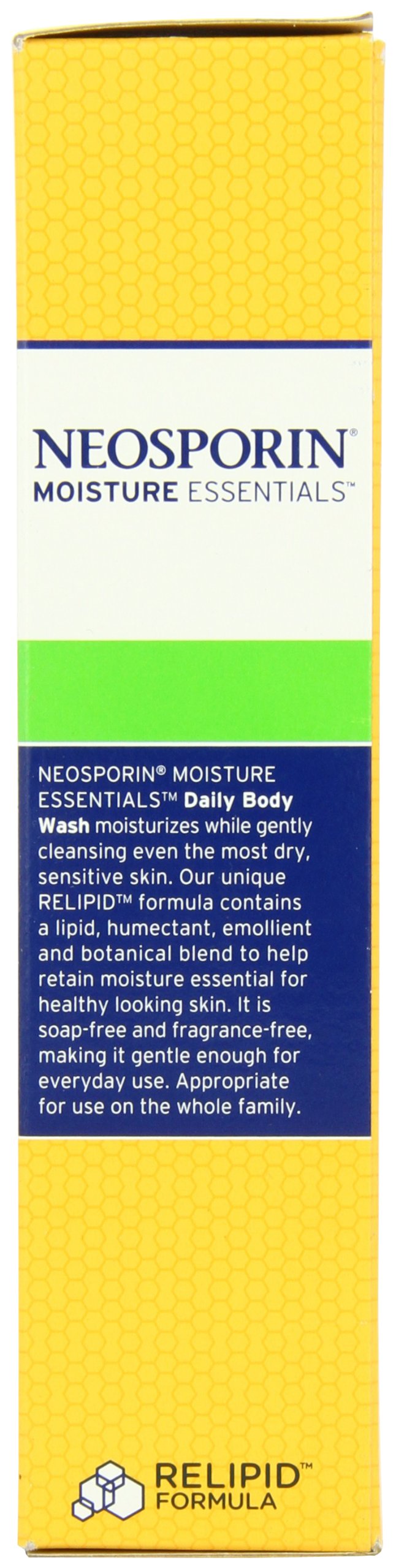 Neosporin Essentials Moisture Body Wash - Soap Free & Fragrance Free - 10 Ounce - Gentle Cleansing for Sensitive Skin - Perfect for Daily Use & Post-Procedure Care