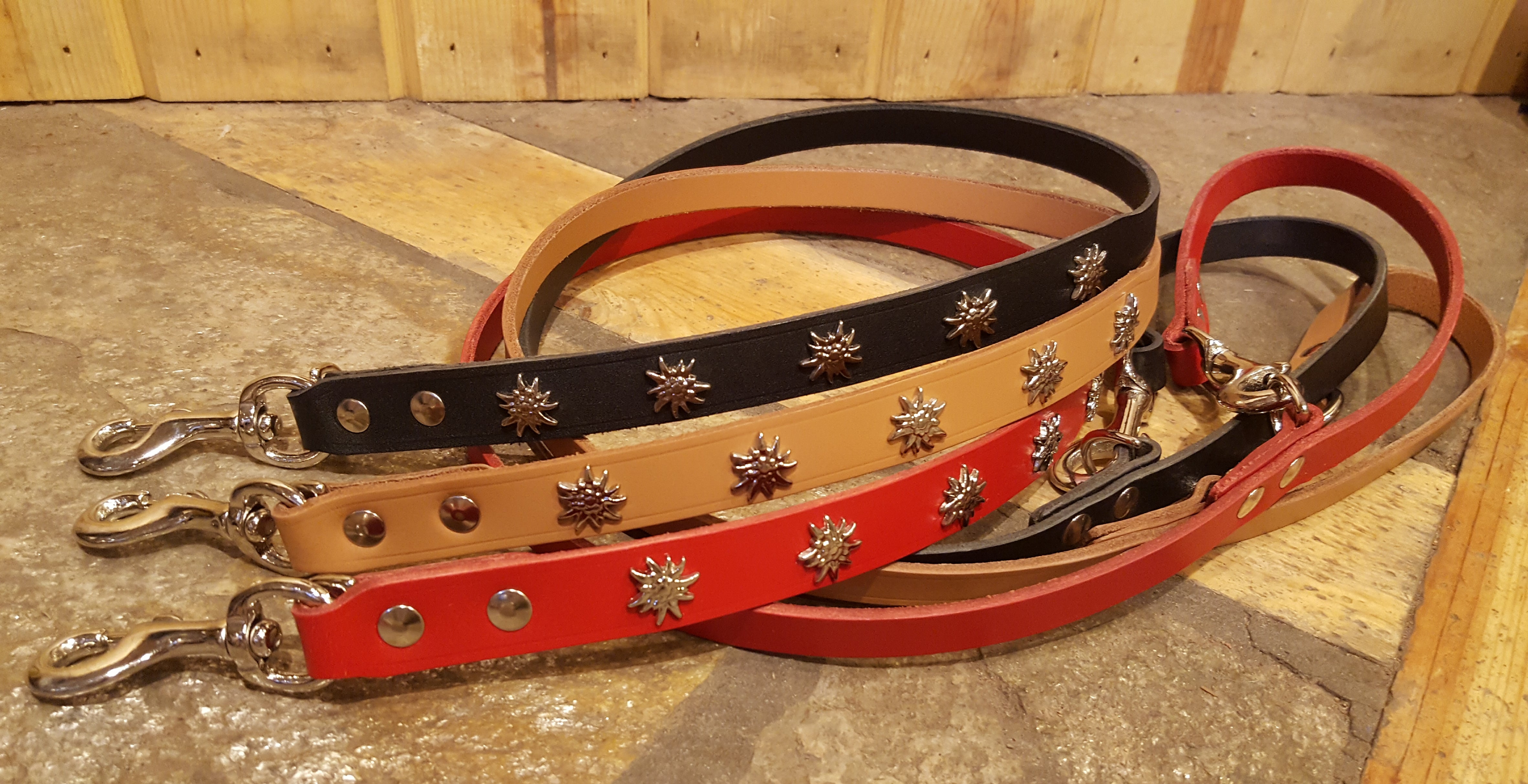 Premium Swiss Edelweiss Dog Leash - Durable, Adjustable & Stylish Pet Walking Accessory for Small, Medium & Large Dogs - Perfect for Hiking, Jogging & Daily Walks