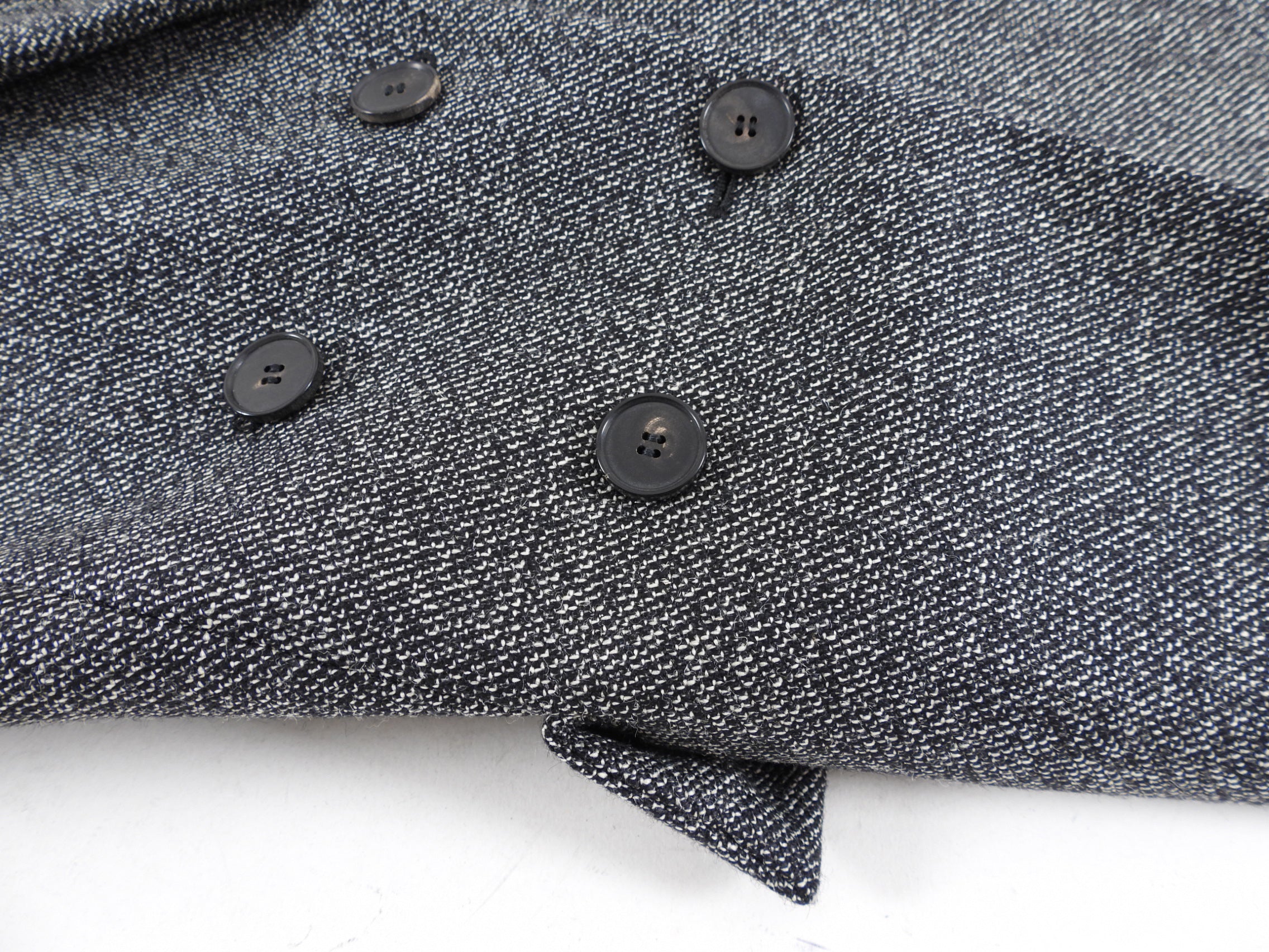 Christian Dior Grey Wool Fitted Blazer Jacket for Women | Size FR40 / US 8 / Medium | Perfect for Business Meetings & Formal Events