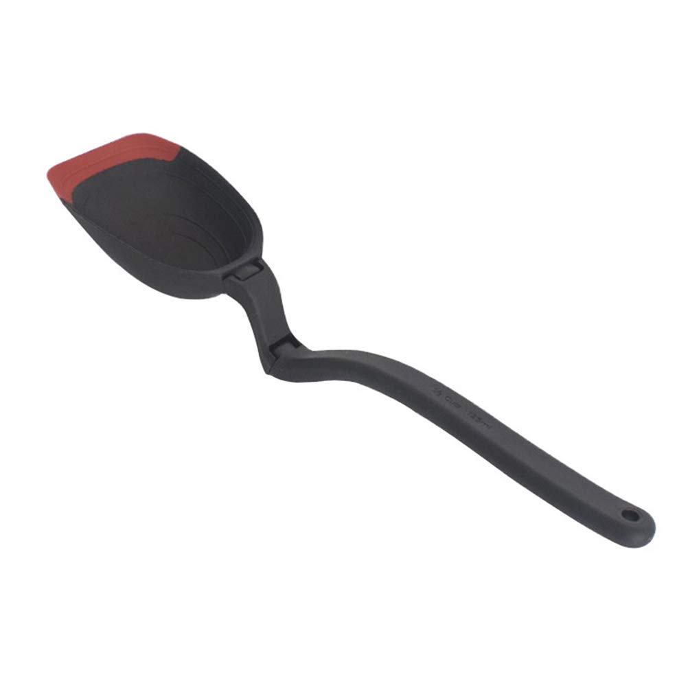DOITOOL 360 Degree Rotating Silicone Kitchen Spatula - Heat-Resistant Cooking Utensil for Soup, Baking & Frying | Perfect for Non-Stick Pans, Mixing Bowls & Everyday Cooking
