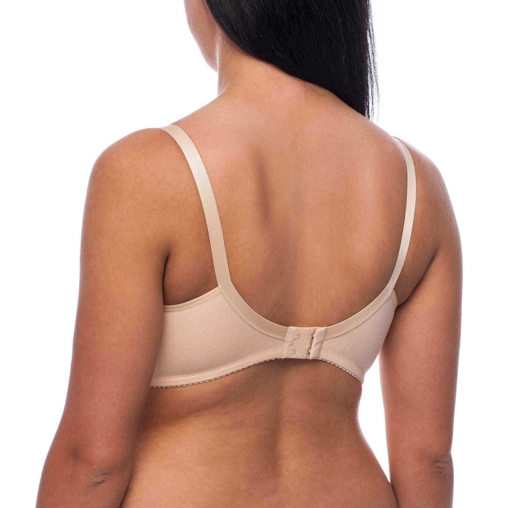 Frugue Women's 90% Cotton Nursing Bra for Breastfeeding & Maternity - Comfortable Support for Pregnancy & Postpartum Wear