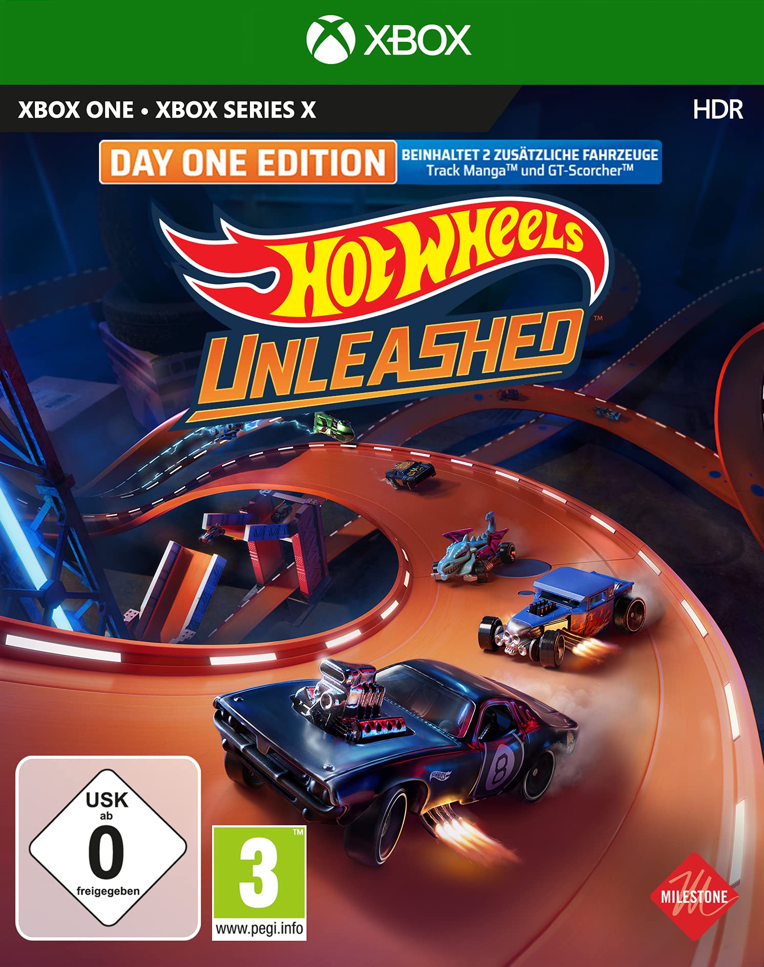 Hot Wheels Unleashed Day One Edition for Xbox One - Ultimate Racing Game for Kids & Adults - Perfect for Family Game Nights & Competitive Play