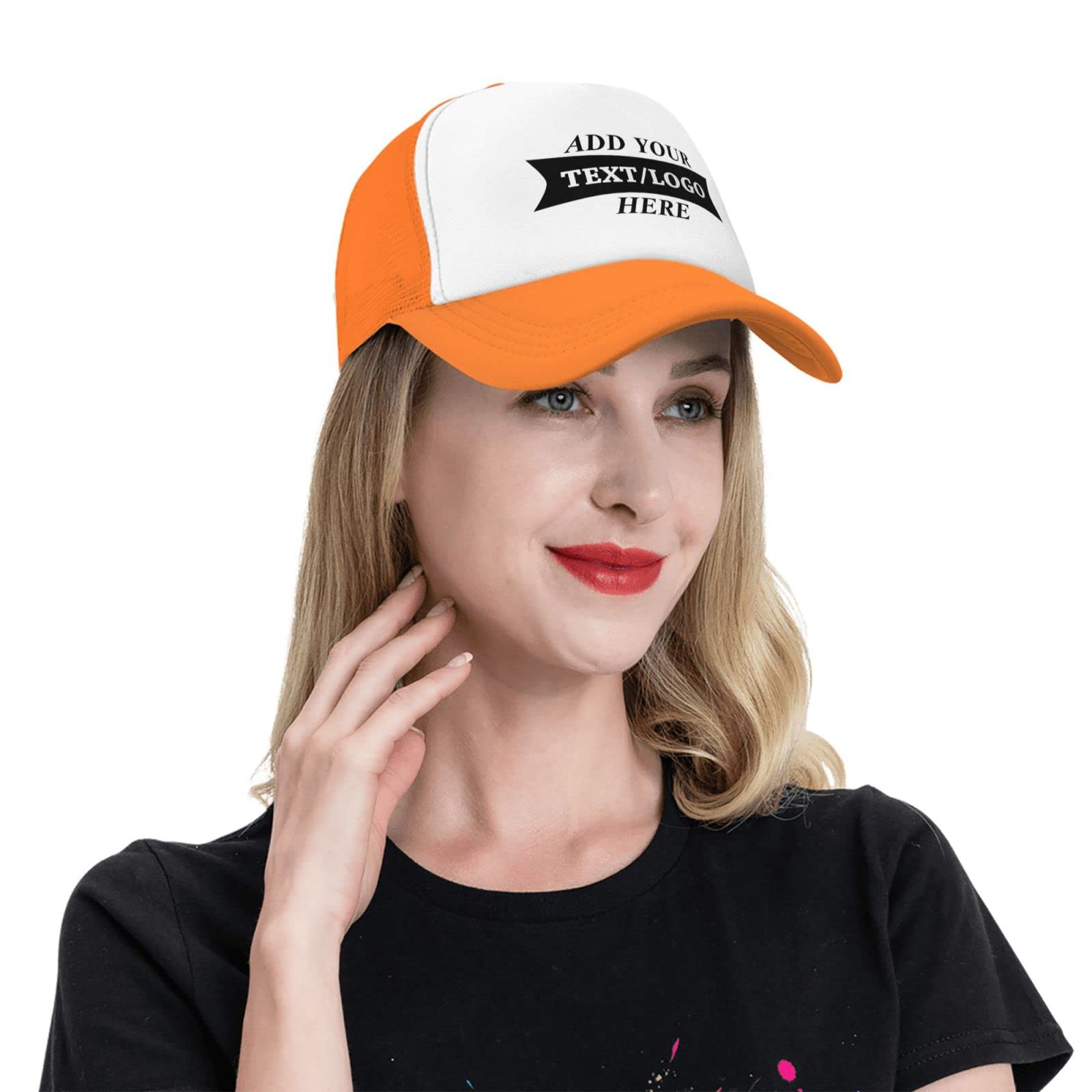 Custom Embroidered Baseball Caps - Personalized with Photos, Logo & Text - Adjustable Unisex Hat for Men & Women - Perfect for Sports, Gifts & Brand Promotion
