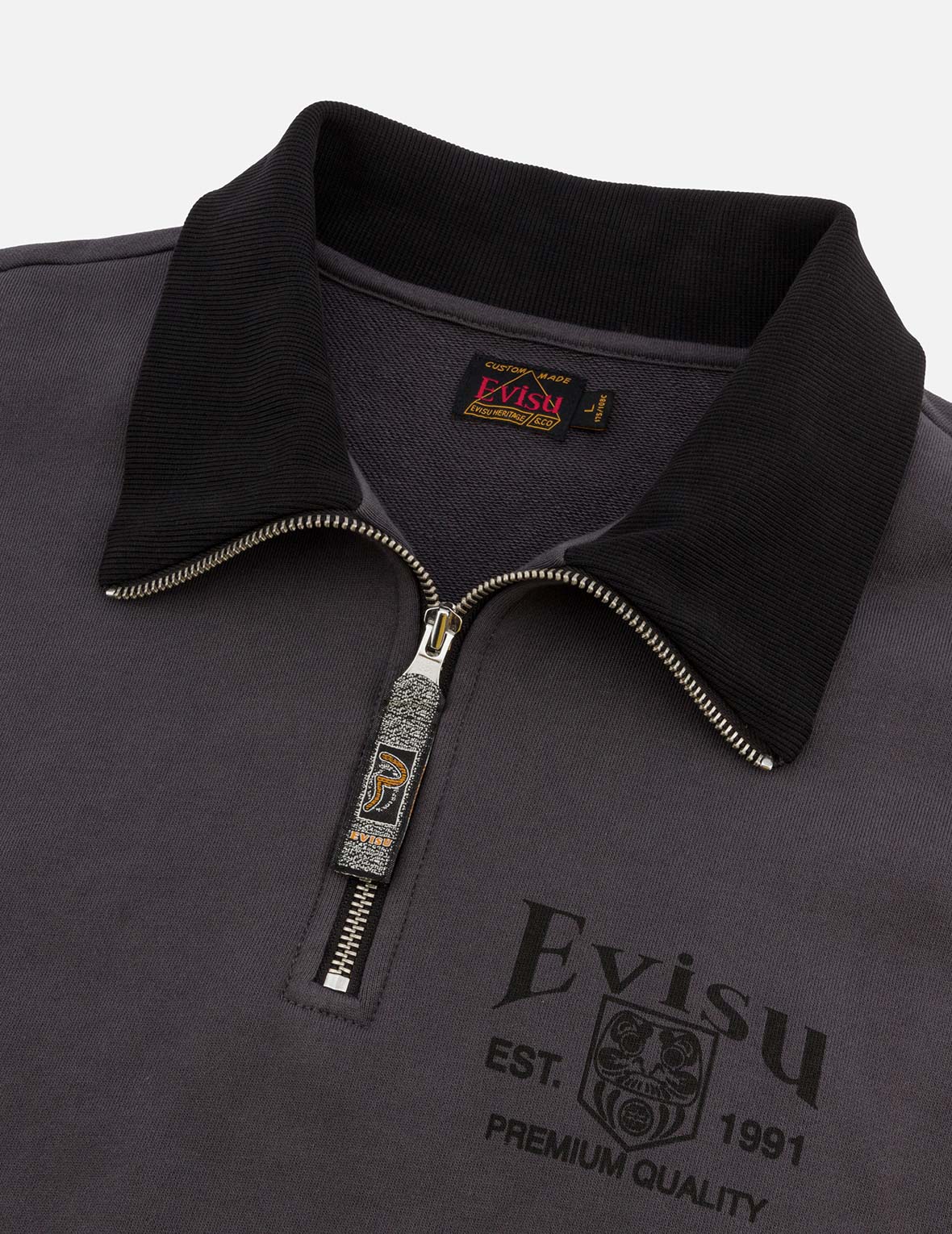 Custom Logo Embroidery Relaxed Fit Half Zip Sweatshirt for Men & Women - Comfortable Pullover for Casual Wear, Workout & Outdoor Activities