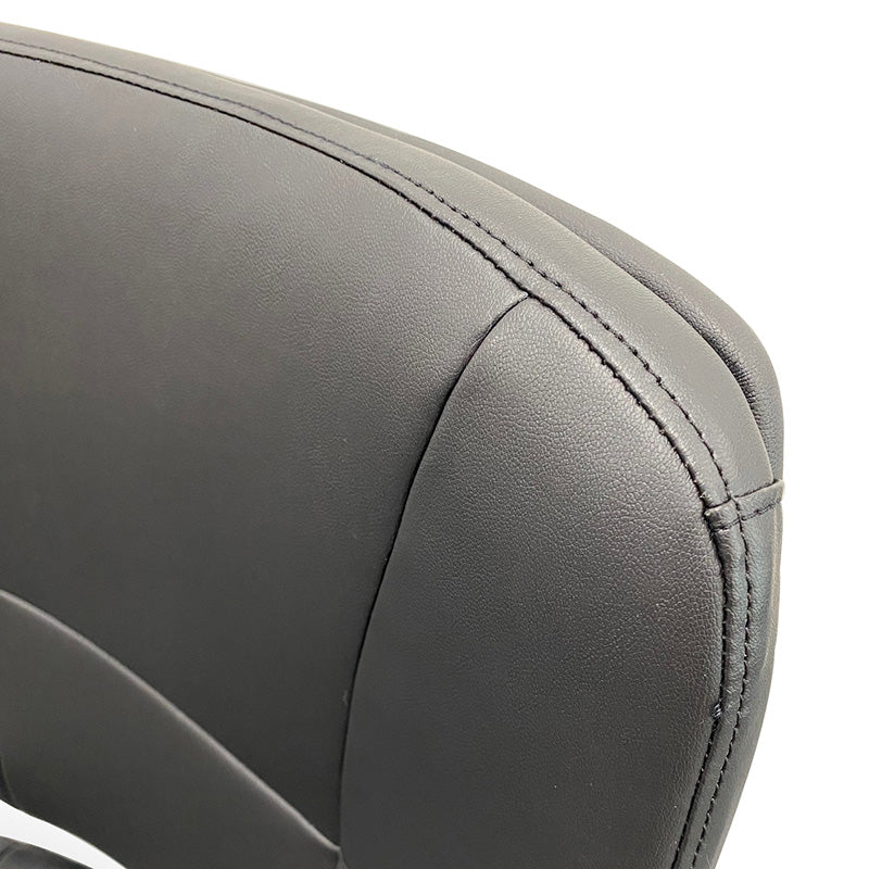 Premium Black Executive Office Chair - Ergonomic High Back Leather Chair for Home & Office Workspace, Conference Room, Gaming Desk - Adjustable Lumbar Support & Swivel Base