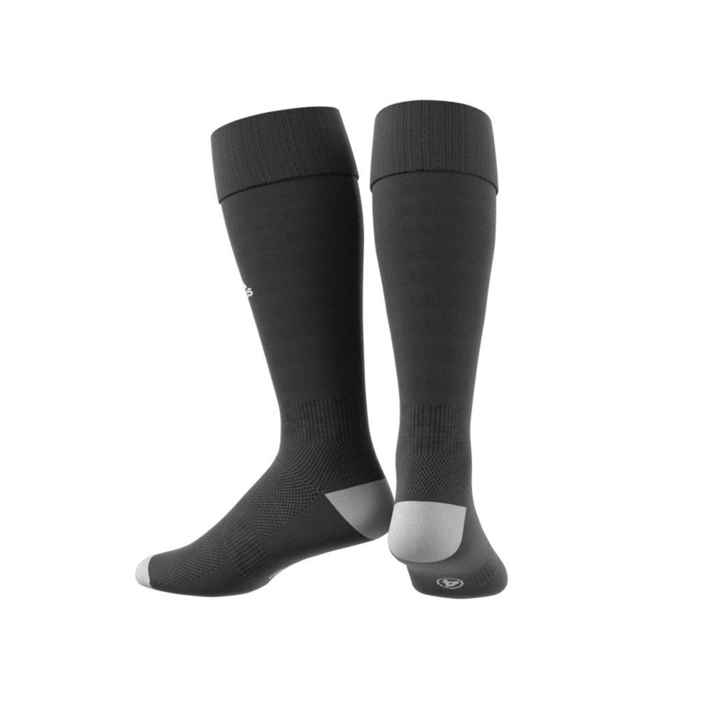 Adidas Milano 16 Sock - Black & White Athletic Socks for Men & Women - Comfortable Sports Socks for Running, Gym, Workout & Everyday Wear