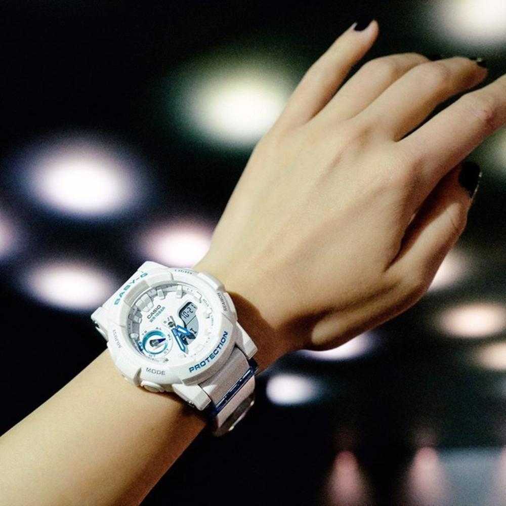 Casio Baby-G BGA-185FS-7ADR Digital Sport Watch for Women - Shock Resistant, Water Resistant, LED Backlight - Perfect for Running, Swimming, and Outdoor Activities