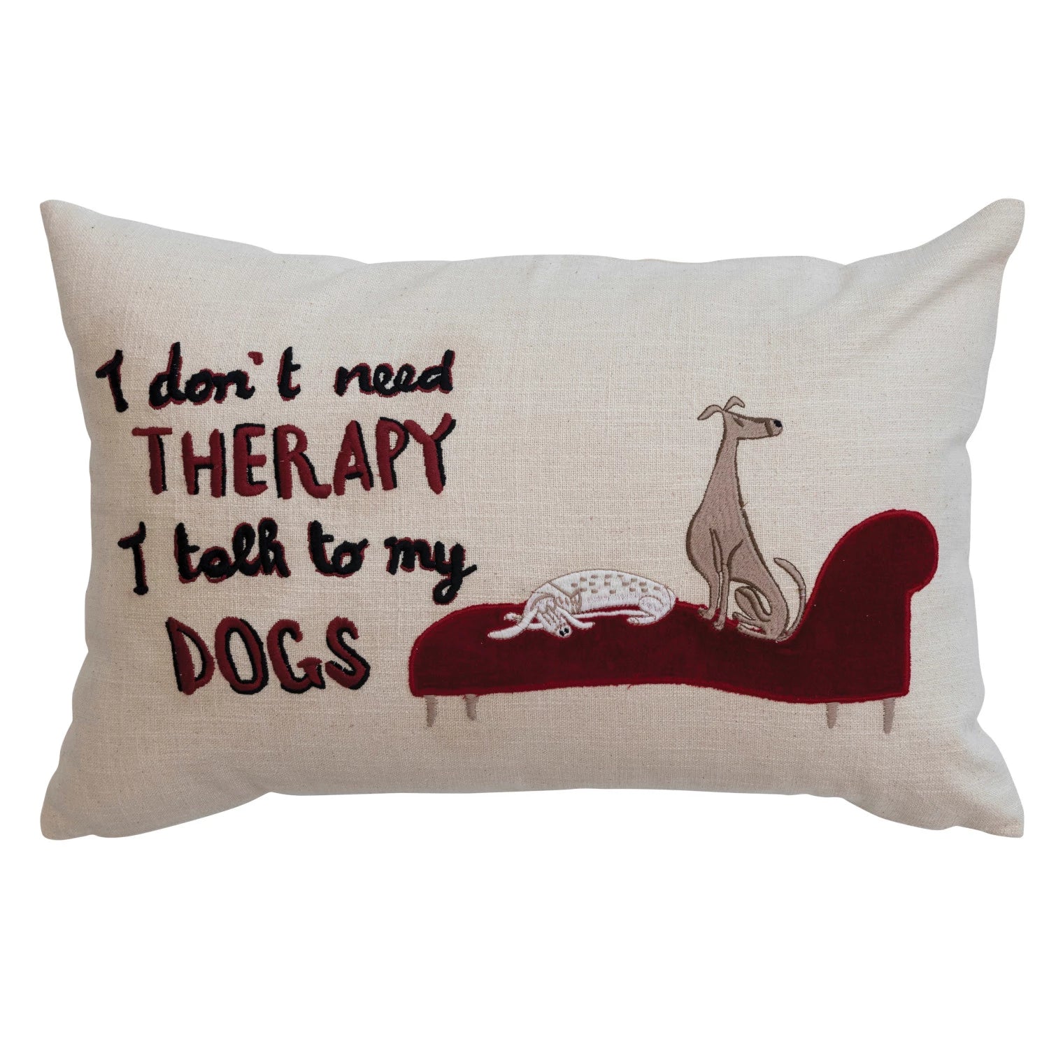 Therapeutic Dog Pillow for Anxiety Relief & Comfort - Calming Orthopedic Pet Bed for Small, Medium & Large Dogs - Perfect for Home, Travel & Vet Visits