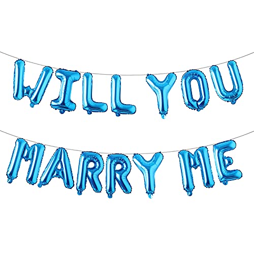 Will You Marry Me Blue