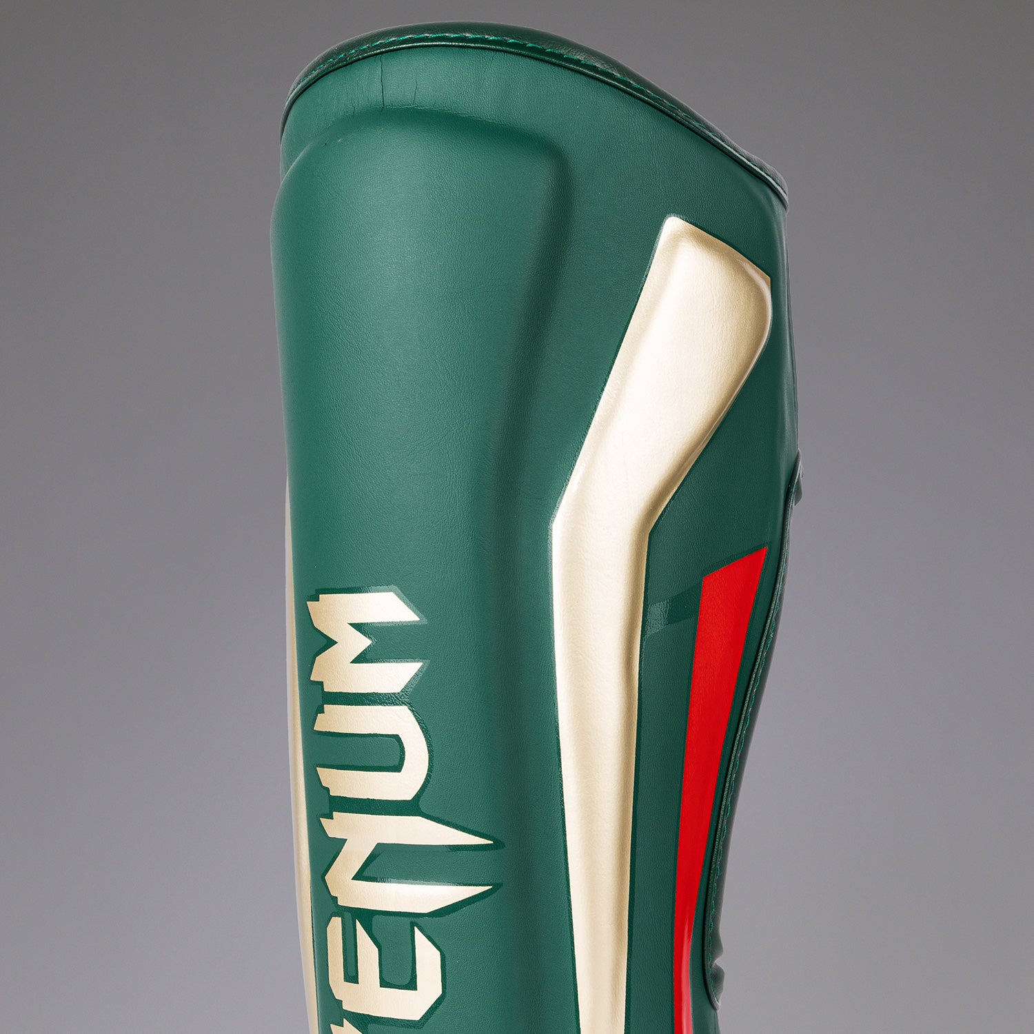 Venum Elite MMA Shin Guards - Special Edition Green - Ultimate Protection for Kickboxing, Muay Thai & Combat Sports Training