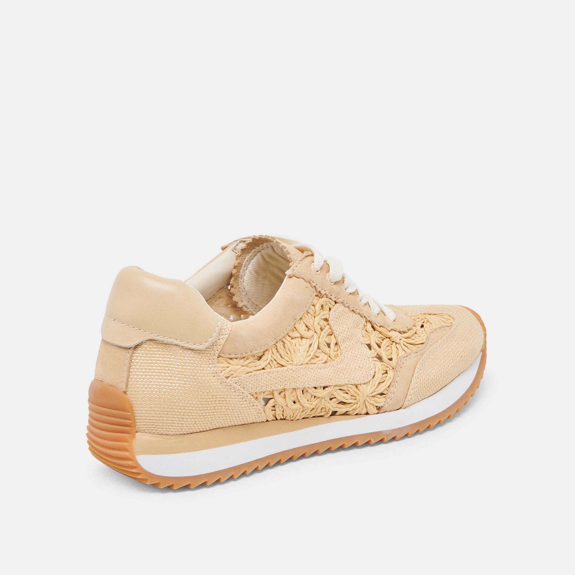 B.NTCD Sneakers LT Natural Macrame - Lightweight Comfortable Women's Casual Shoes for Walking, Running & Everyday Wear