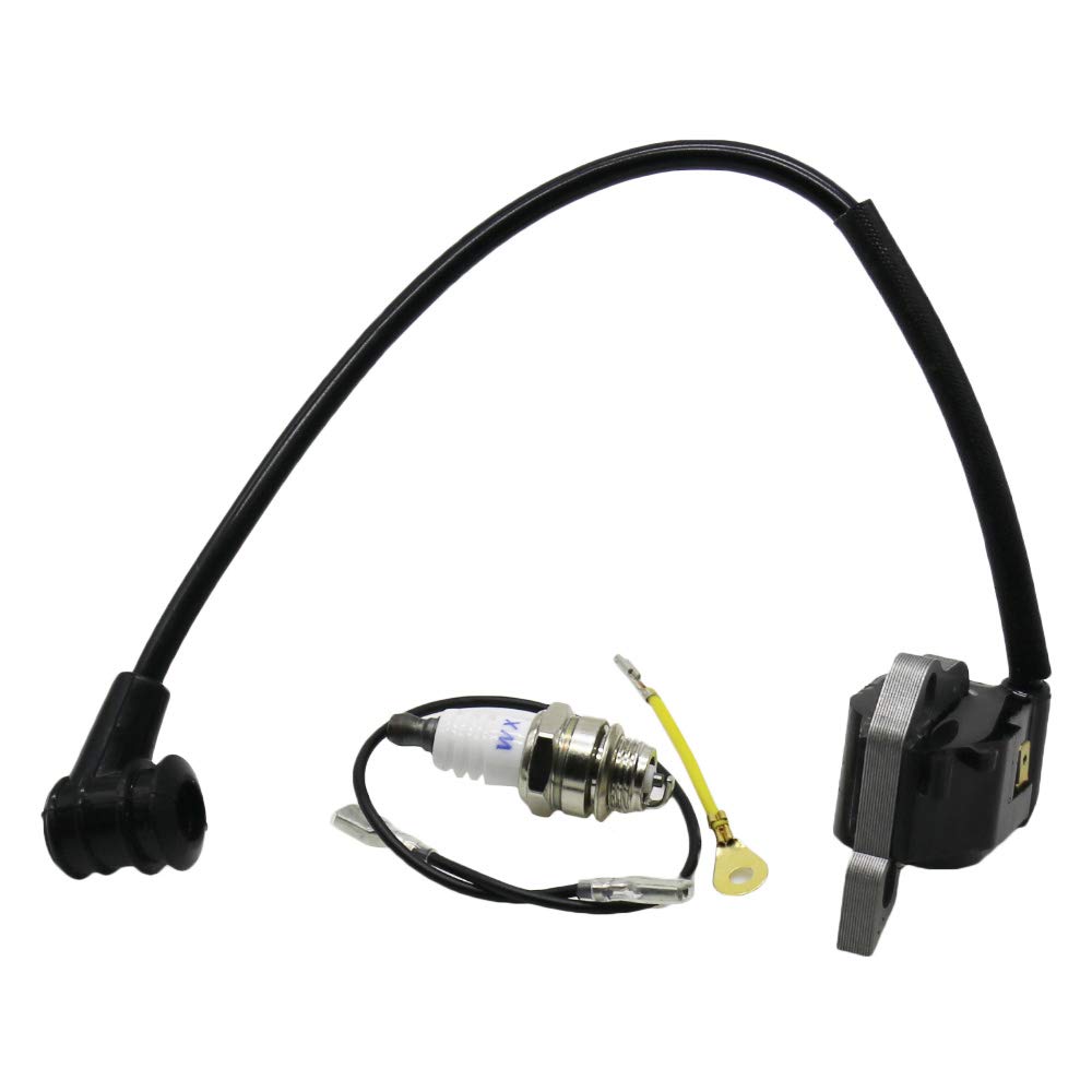 High Performance Ignition Coil Module with Spark Plug Compatible for Stihl MS200T 020T MS200 Chainsaw - Replacement Part #0000 400 1306 - Perfect for Chainsaw Repair & Maintenance