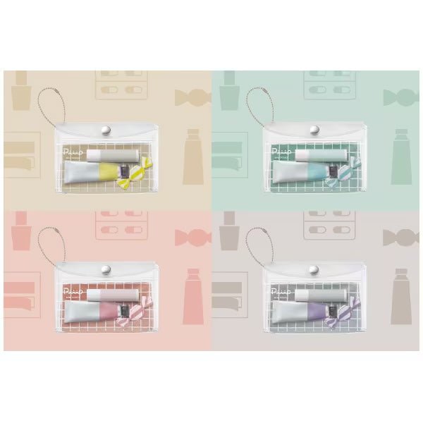 KOKUYO Piiip Mini Pouch - Compact & Stylish Zipper Pouch for Stationery, Cosmetics & Travel Essentials | Perfect for School, Office & Daily Organization