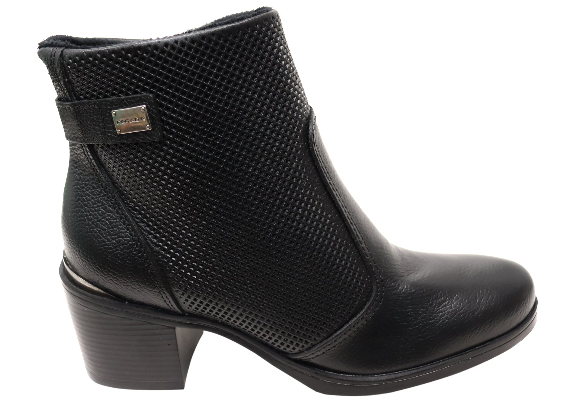 Pegada Mercury Women's Comfortable Brazilian Leather Ankle Boots - Stylish & Soft for Everyday Wear, Office & Casual Outings