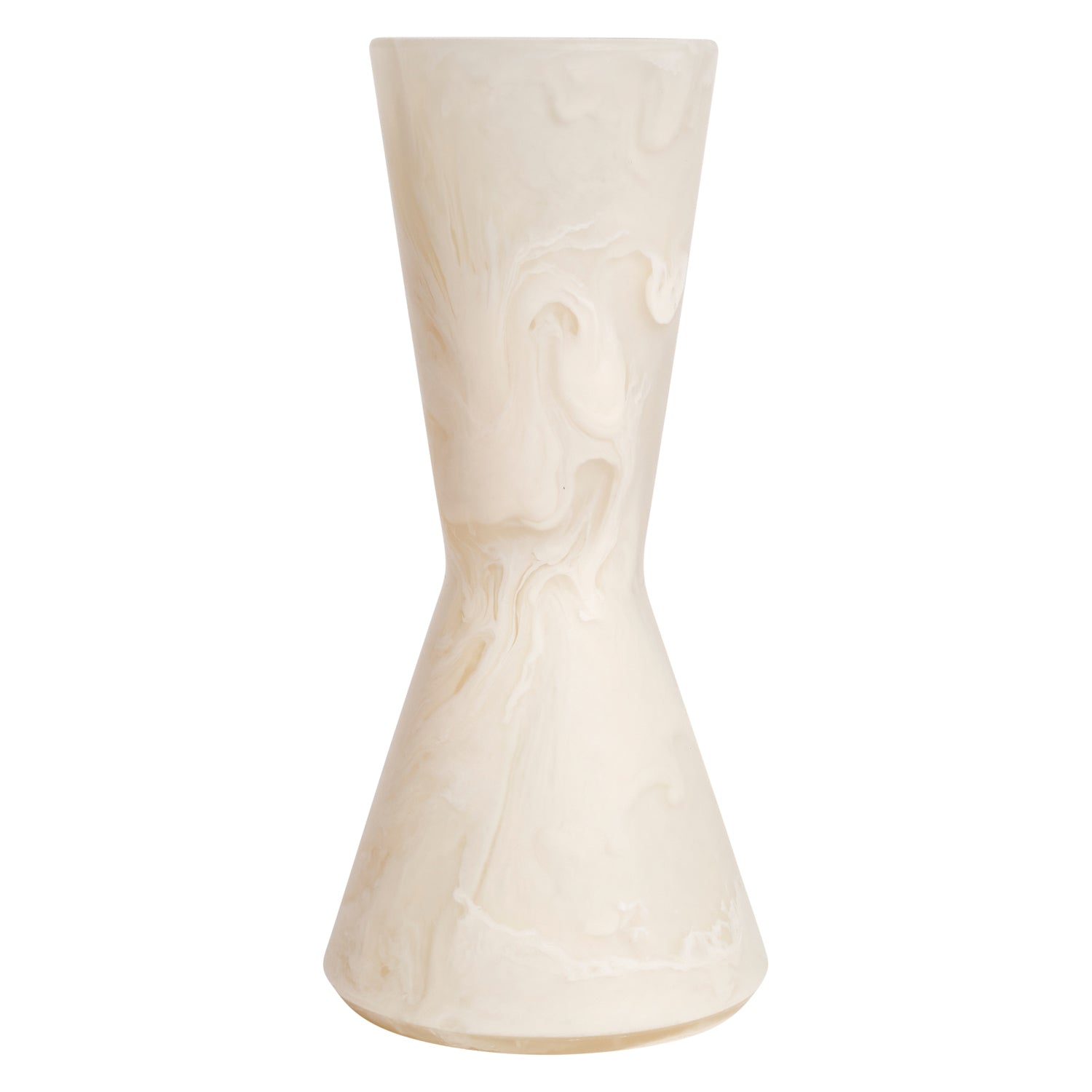 Elessi Vanilla Vase - Elegant Home Decor for Living Room, Dining Table & Wedding Centerpieces