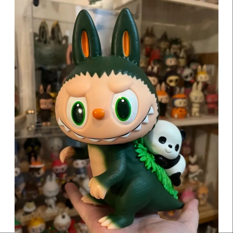 Labubu The Monsters Gojimomo Panda 2020 Limited Edition Collectible Figure - Cute Kawaii Art Toy for Display, Gifts & Anime Collections