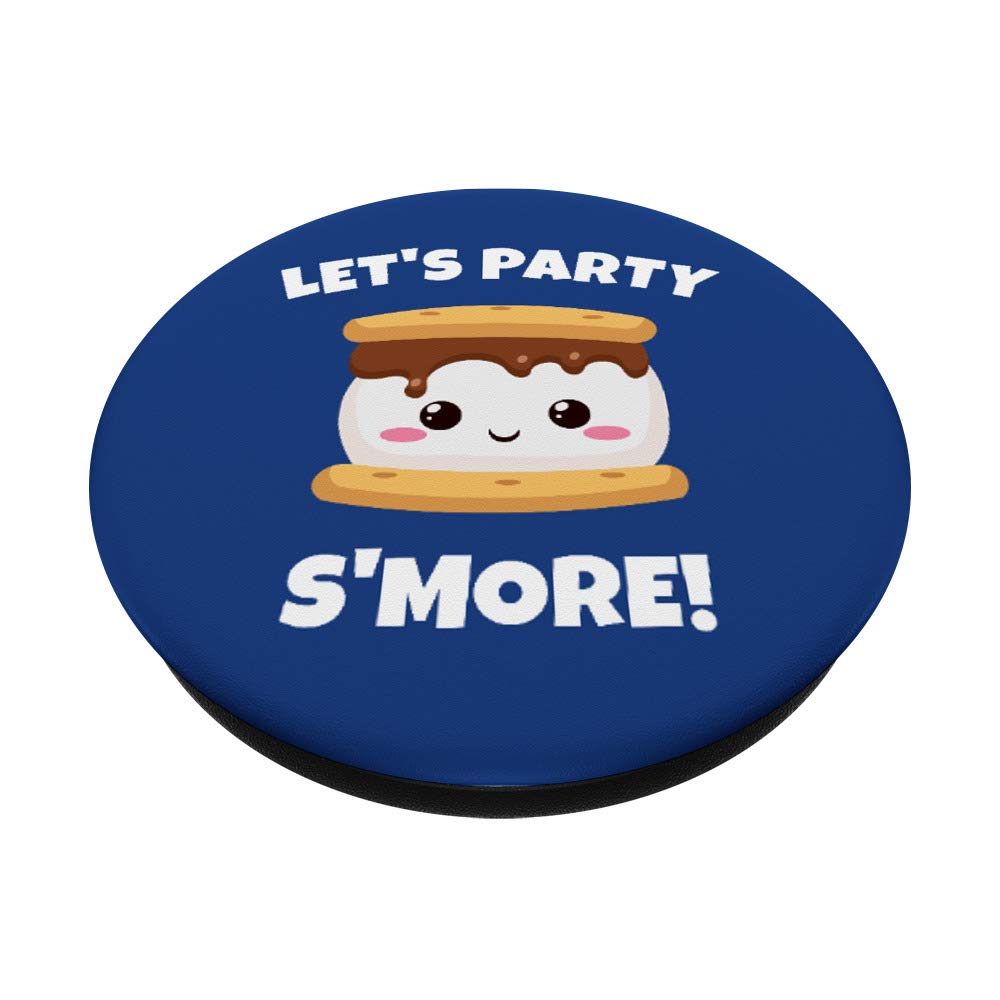 Blue PopSockets Grip and Stand for Phones & Tablets - Perfect for Camping, S'mores, Toasting Marshmallows, Gifts & Outdoor Adventures