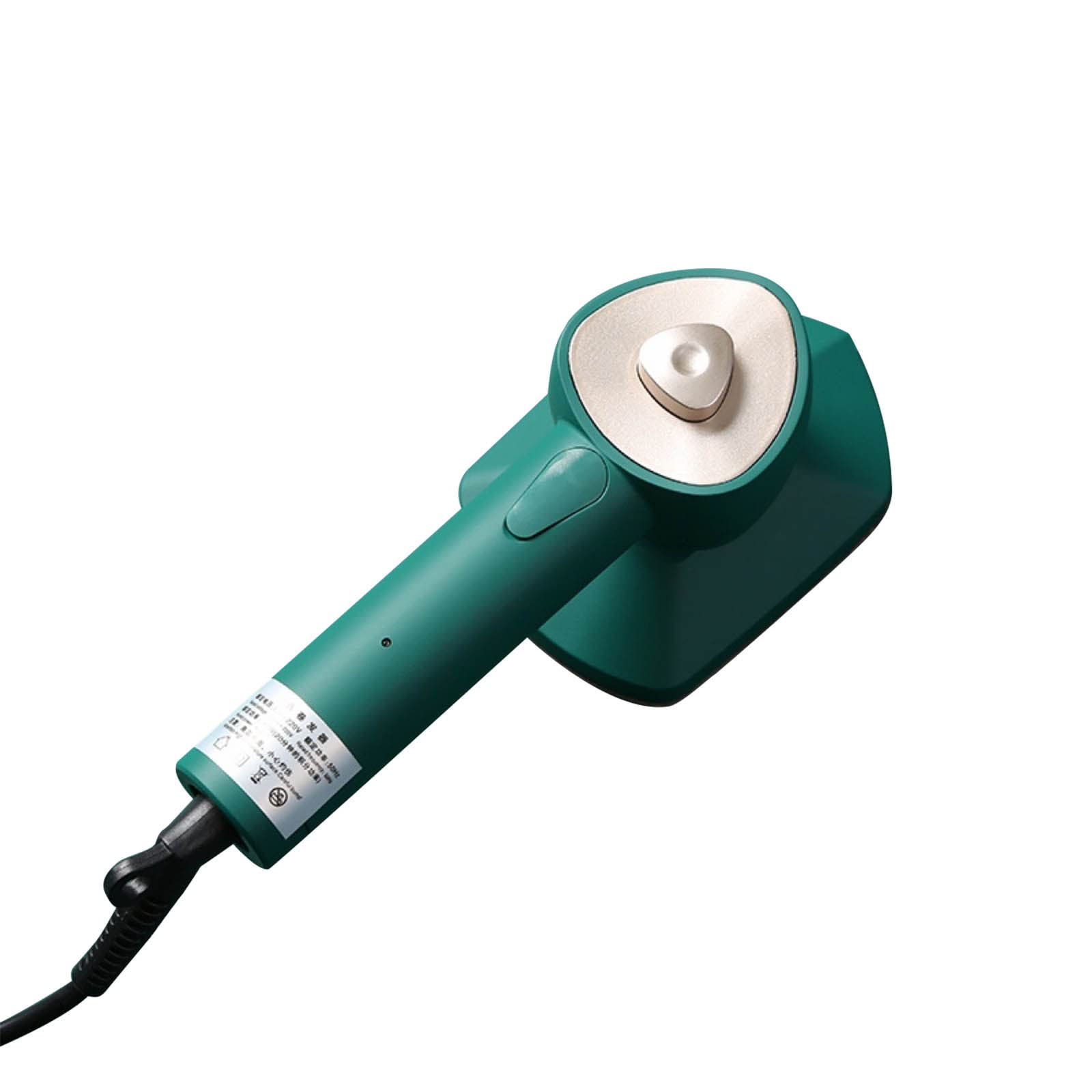 Upgrade Portable Travel Iron - Mini Handheld Steam Iron for Clothes, Lightweight Fabric Steamer for Wrinkle Removal | Perfect for Home, Hotel & Business Trips (Green)