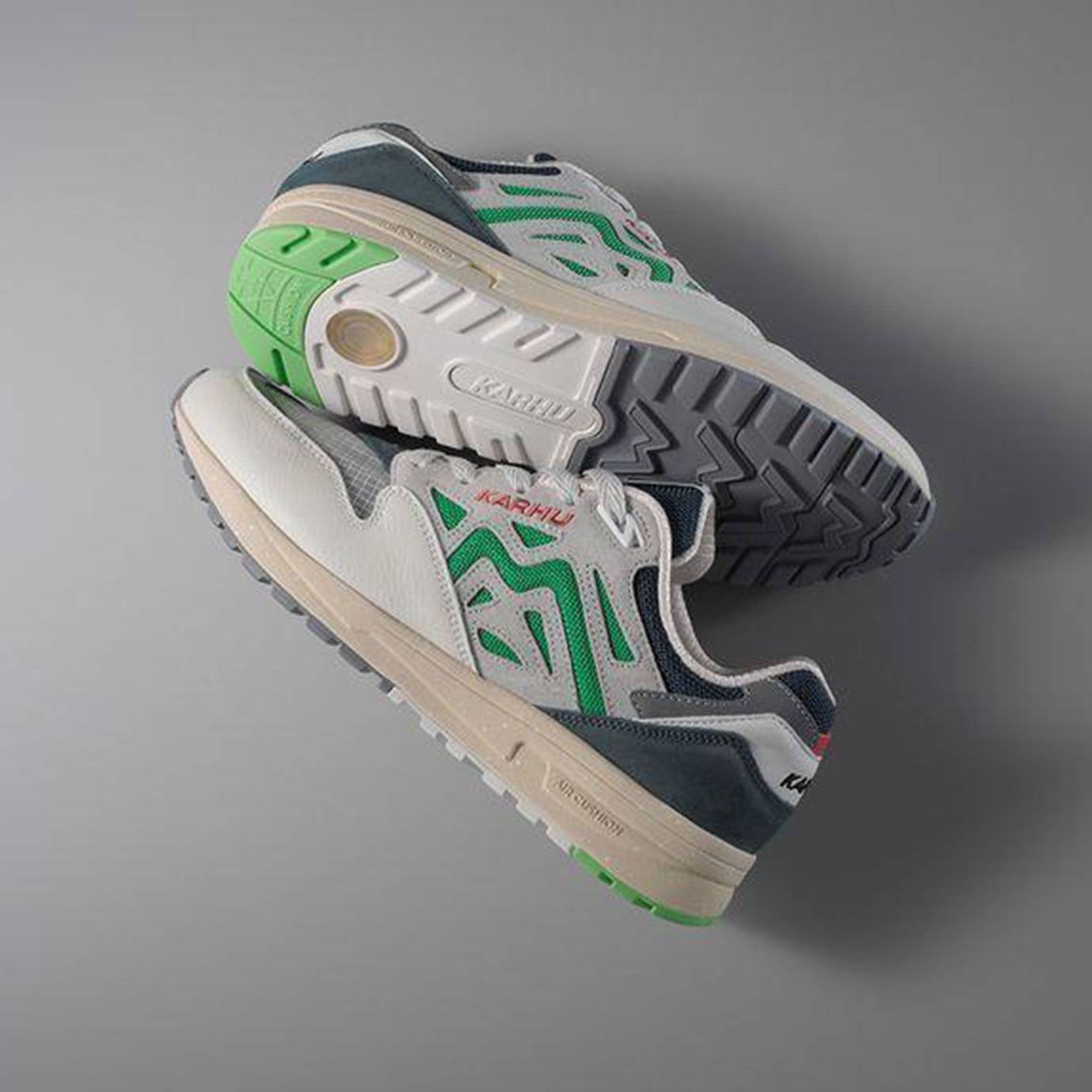 LEGACY 96 Sneakers - Lily White & Island Green Colorway | Stylish Casual Shoes for Men & Women | Perfect for Running, Walking & Everyday Wear