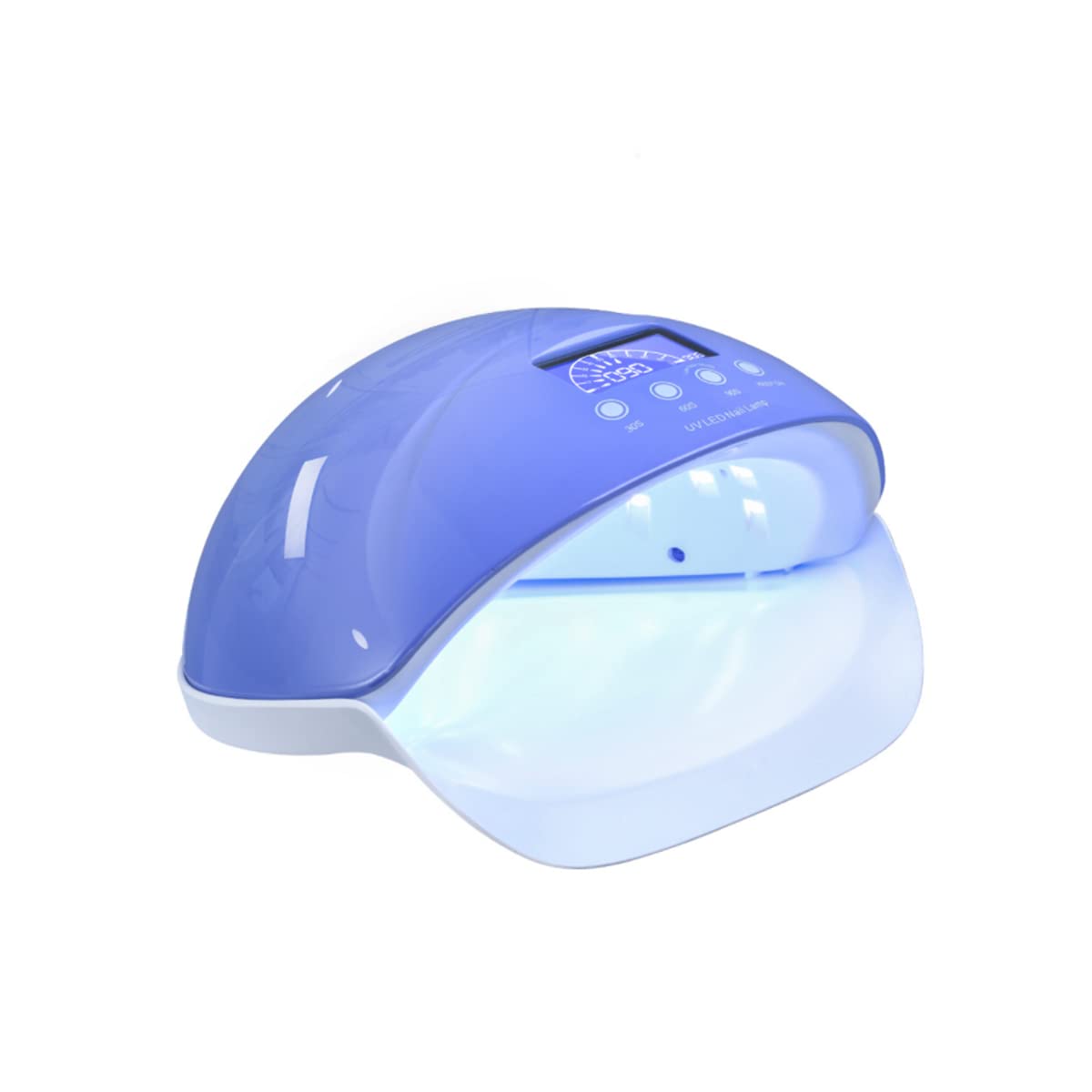 Professional 50W UV LED Nail Lamp - Cordless Gel Polish Dryer with Auto Sensor & 3 Timers | Fast Curing for Acrylic Nails, Manicures & Pedicures | Perfect for Home Salons & Nail Art Enthusiasts