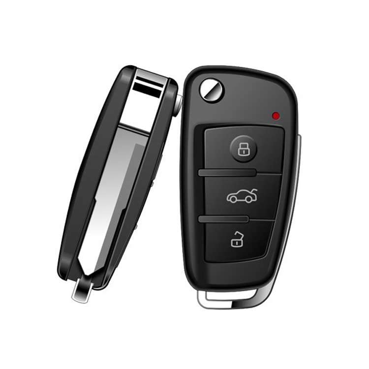 32GB Mini Spy Camera Hidden in Car Key - 1080P HD Video Recorder with Night Vision for Home Security, Office Surveillance & Covert Recording