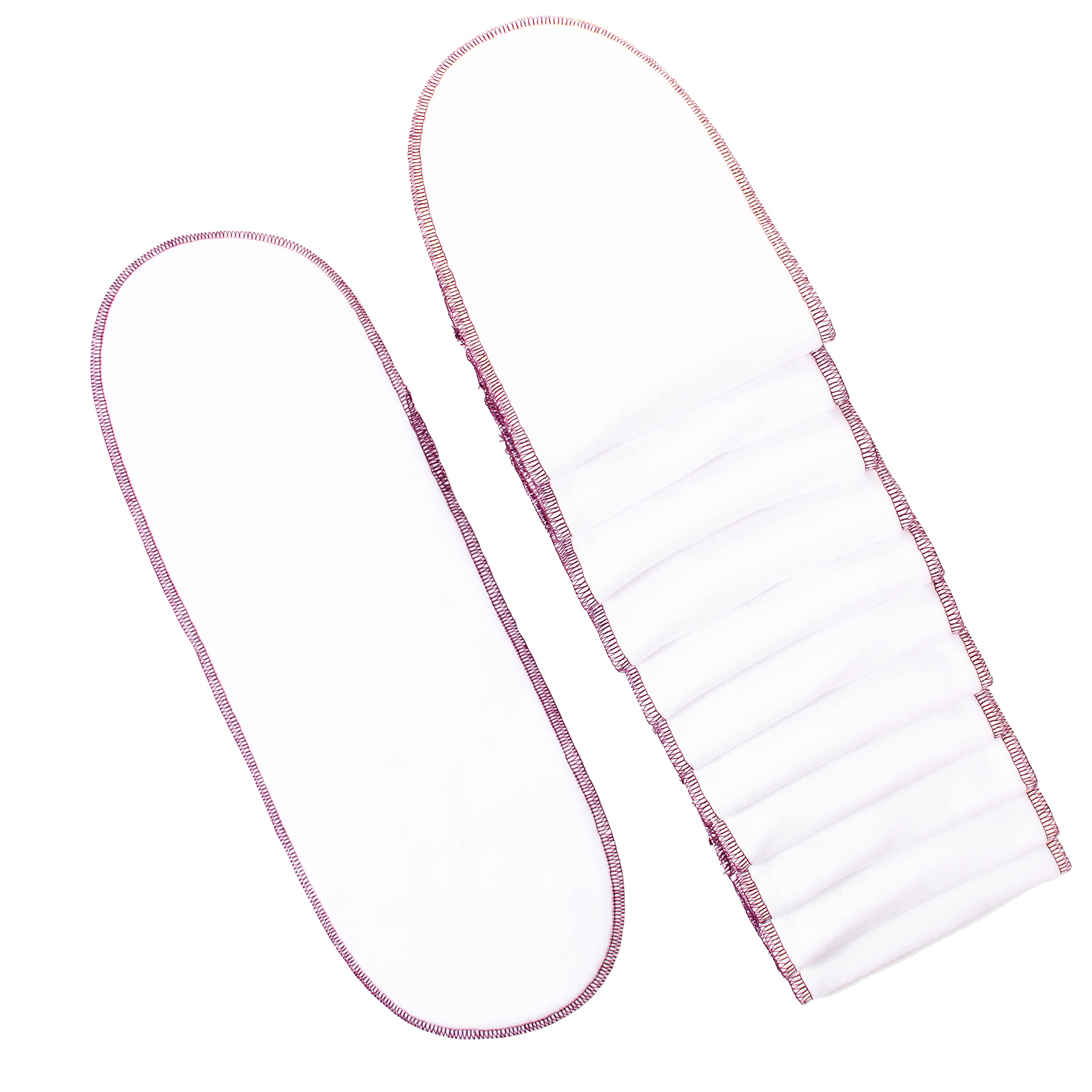 Geffen Baby Super Absorbers Plus Diaper Inserts - Ultra Absorbent Cloth Diaper Liners for Newborns & Toddlers - Perfect for Overnight Protection & Leak Prevention