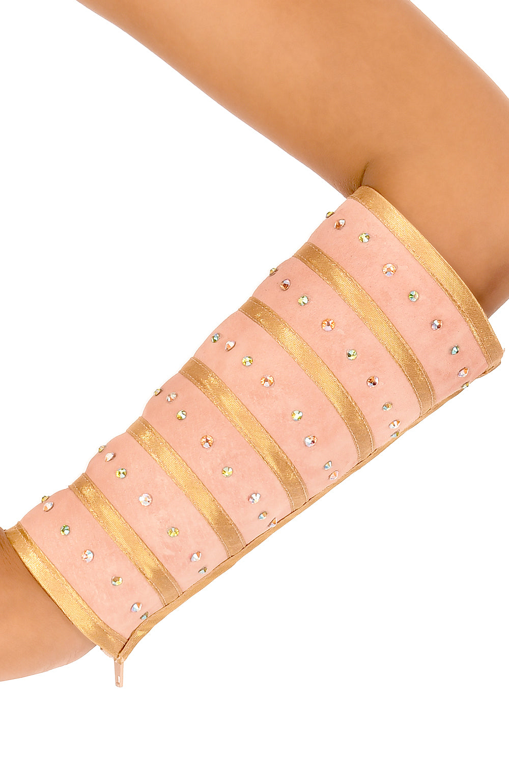 Nefertiri Elegant Tall Wrist Cuffs (Pair) - Boho Chic Arm Jewelry for Women - Perfect for Festivals, Weddings & Costume Parties