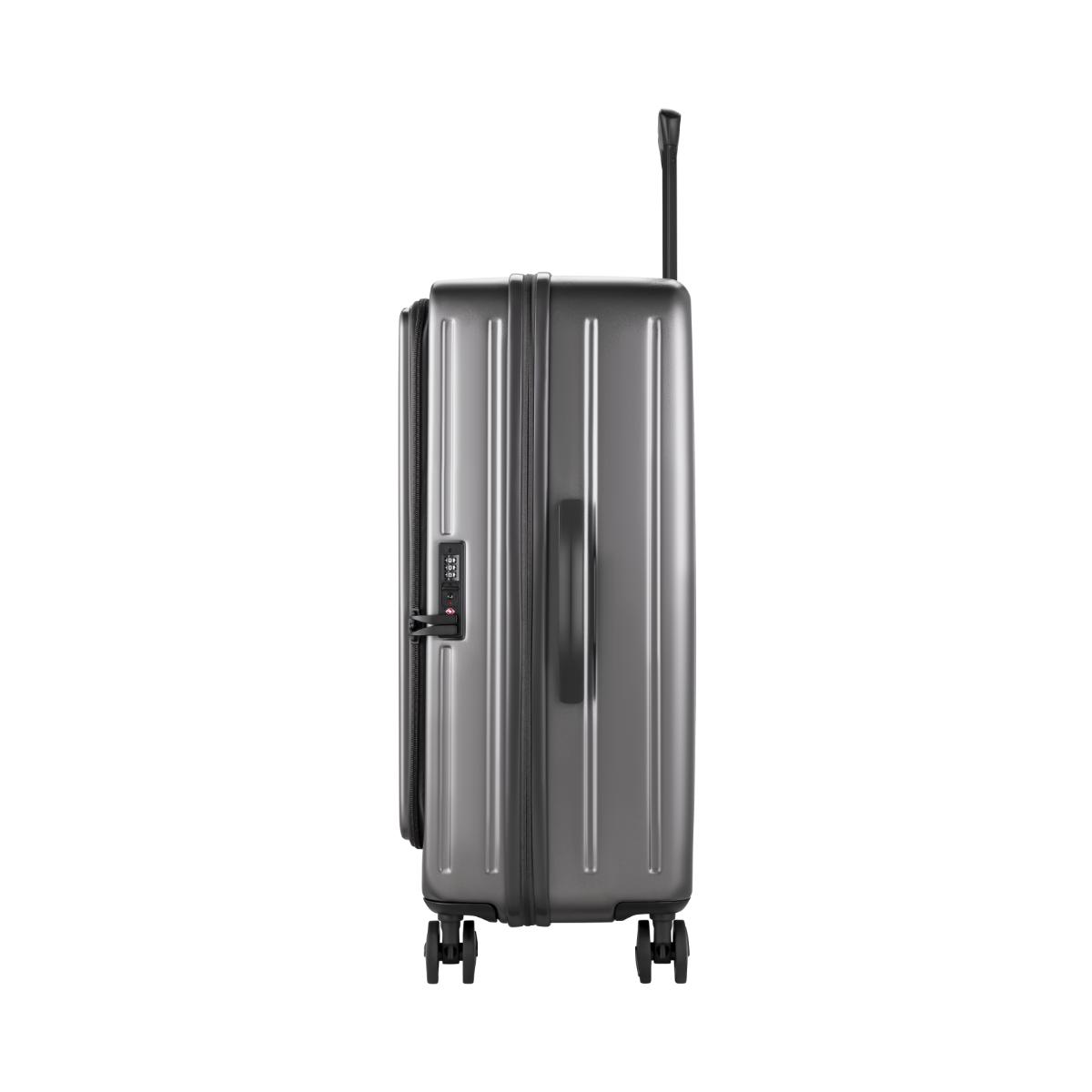 Daycrown 8528 Expandable Carry-On Luggage with Hinomoto Silent Wheels - Lightweight Spinner Suitcase for Travel, Business & Vacation - TSA Lock & Front Opening Design
