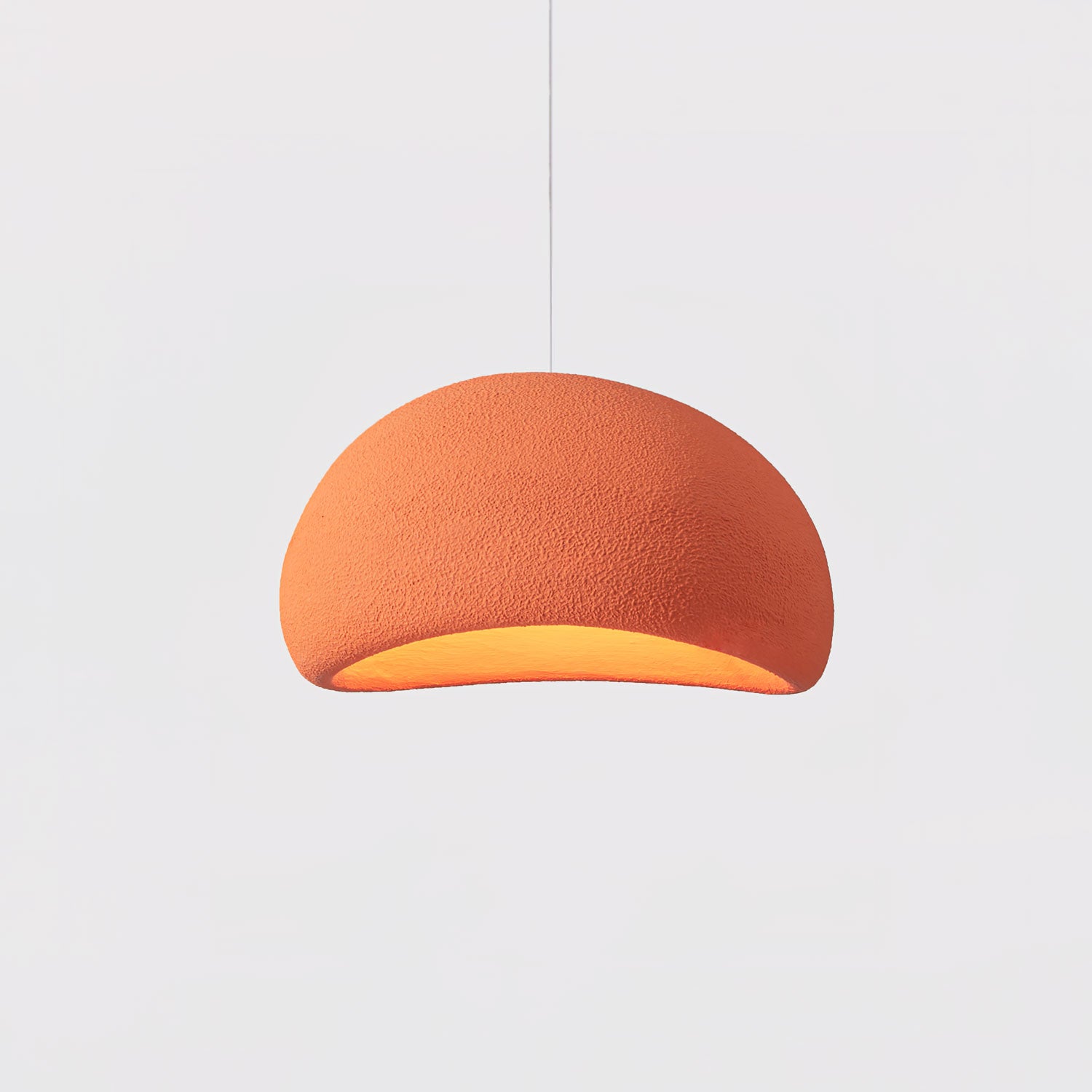 Orange & White Hanging Wire