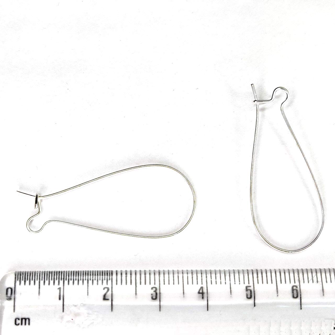 Mahabal Creations 20 Pairs Mixed Size Metal Wire Earring Hooks - DIY Jewelry Making Supplies for Handmade Earrings, Necklaces & Crafts (Medium & Large) - Perfect for Jewelry Designers, Crafters & Gift Making