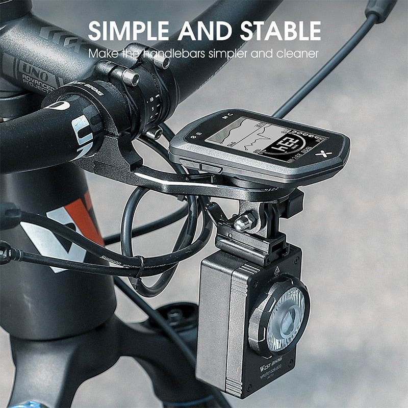Universal Bike Mount Holder for GPS, Camera & Light - Compatible with Garmin, Wahoo, Bryton, iGPSPORT, GoPro & XOSS - Perfect for Cycling, Road Biking & Outdoor Adventures